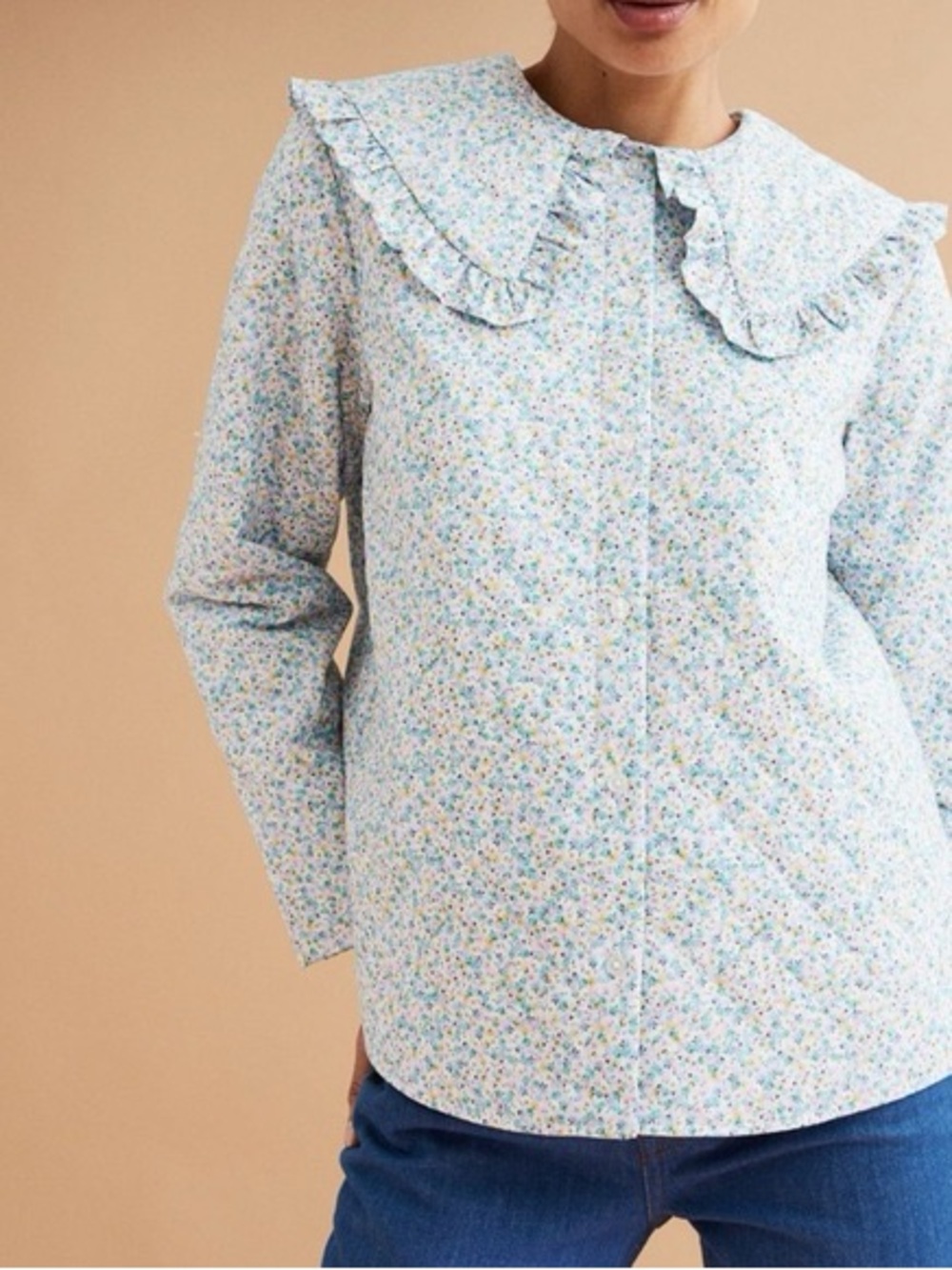 H&M Peter Pan collar jacket